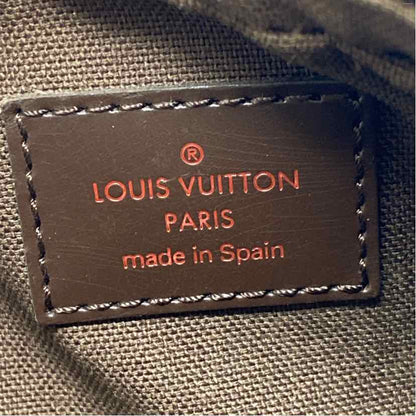 Pre-Owned Louis Vuitton Damier Eben Canvas Designer Handbag