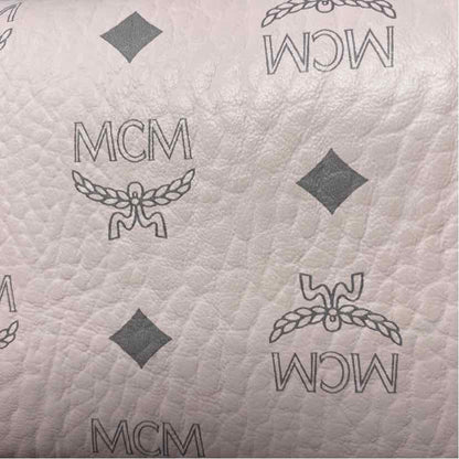 Pre-Owned MCM Pink Leather Designer Handbag