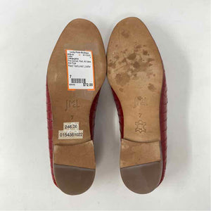 Pre-Owned Shoe Size 7 J.Mclaughlin Red Loafer