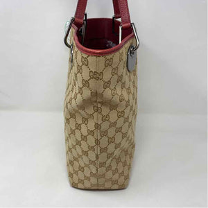 Pre-Owned Gucci Monogram Canvas Designer Handbag