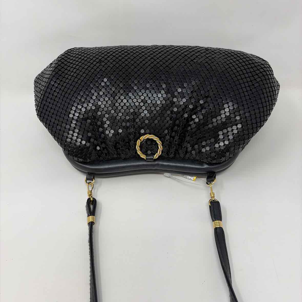 Pre-Owned Whiting & Davis Black Metal Handbag