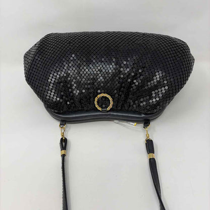 Pre-Owned Whiting & Davis Black Metal Handbag