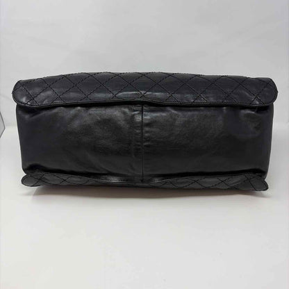 Pre-Owned Chanel Black Leather Designer Handbag