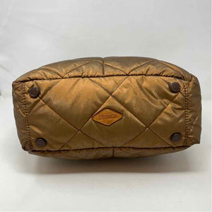 Pre-Owned MZ Wallace Gold Nylon Handbag