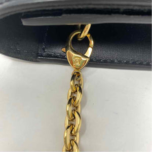 Pre-Owned Louis Vuitton Black & Gold Leather Designer Handbag