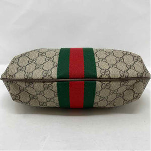 Pre-Owned Gucci Monogram Canvas Designer Handbag