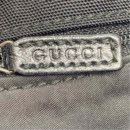 Pre-Owned Gucci Black Nylon Designer Handbag