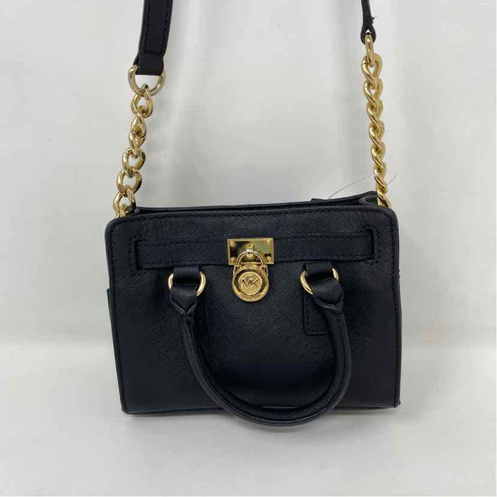 Pre-Owned Michael Kors Black Coated Canvas Handbag