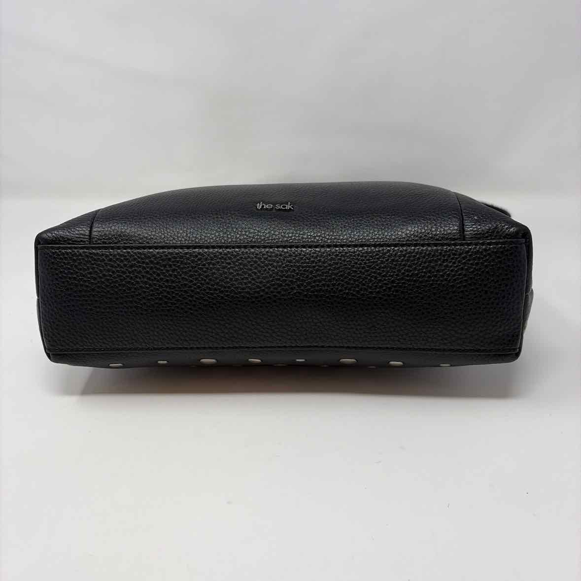 Pre-Owned The Sak Black Leather Handbag