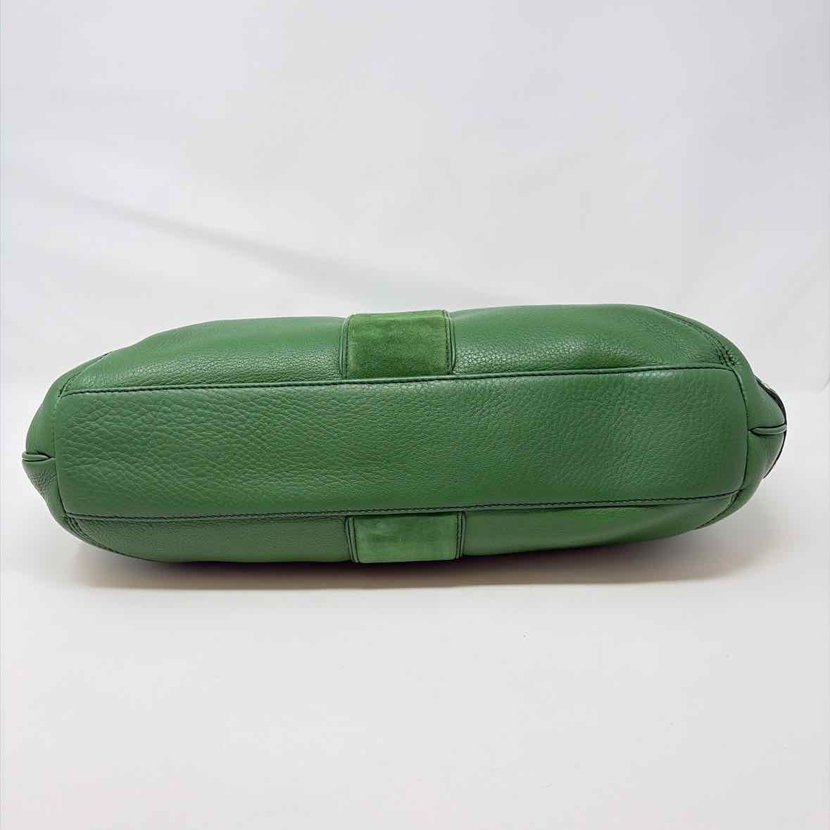 Pre-Owned Cole Haan Green Leather Handbag