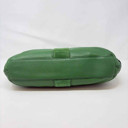 Pre-Owned Cole Haan Green Leather Handbag
