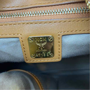 Pre-Owned MCM Cognac Leather Designer Handbag