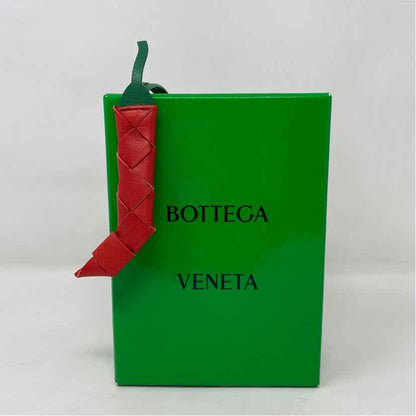 Pre-Owned Bottega Veneta Red Multi Leather Designer Handbag