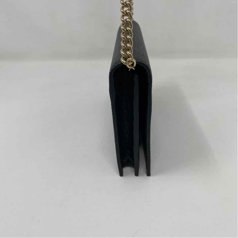 Pre-Owned Gucci Black Leather Designer Handbag