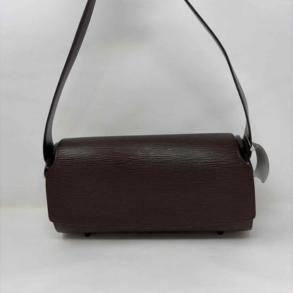 Pre-Owned Louis Vuitton Brown Leather Designer Handbag