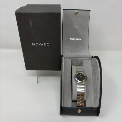 Pre-Owned Movado Silver Silver Designer Jewelry