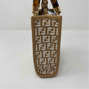 Pre-Owned Fendi Monogram Canvas Designer Handbag