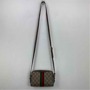 Pre-Owned Gucci Monogram Canvas Designer Handbag