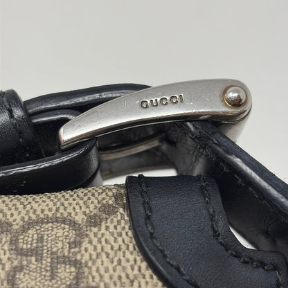 Pre-Owned Gucci Monogram Coated Canvas Designer Handbag