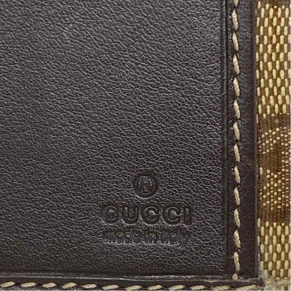 Pre-Owned Gucci Monogram Canvas Designer Wallet