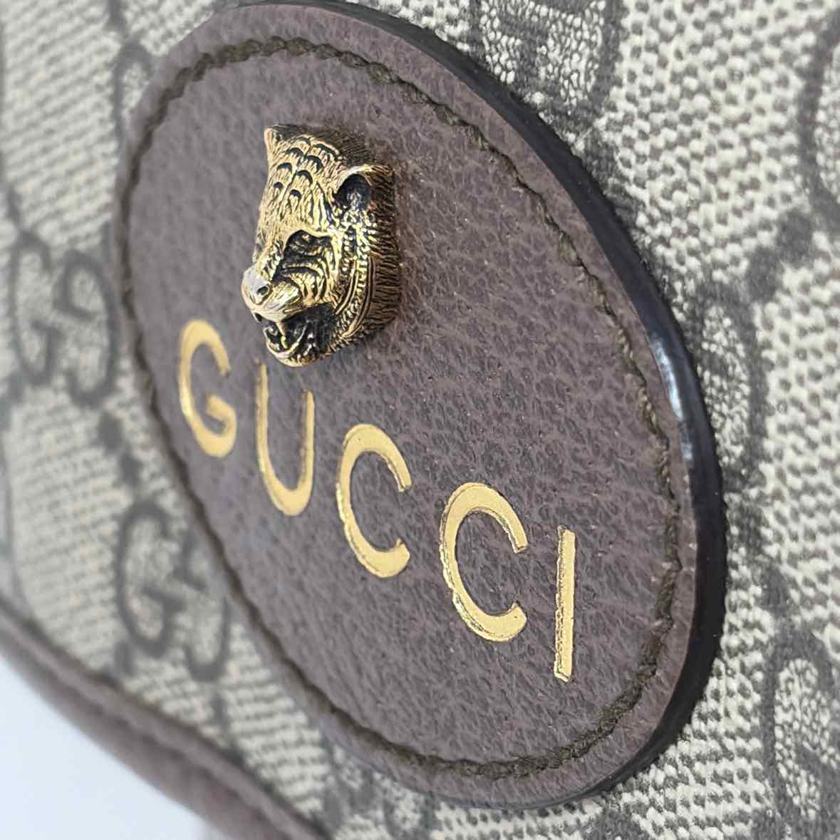 Pre-Owned Gucci Monogram Canvas Designer Handbag