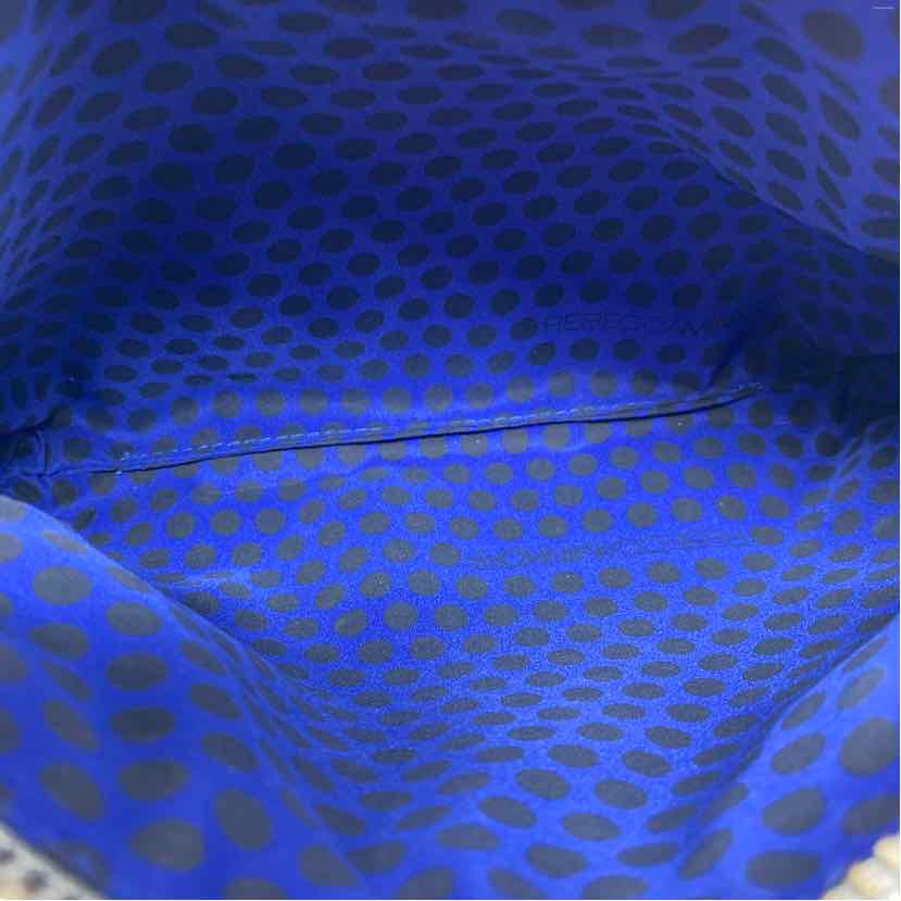 Pre-Owned Rebecca Minkoff Grey & Blue Leather Handbag