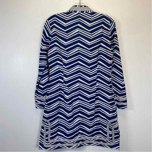 Pre-Owned Size XS Sail To Sable Navy Multi Top