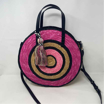 Pre-Owned Rebecca Minkoff Pink Straw Handbag