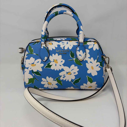 Pre-Owned Kate Spade Blue Leather Handbag