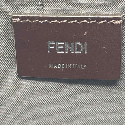 Pre-Owned Fendi Navy Leather Designer Handbag