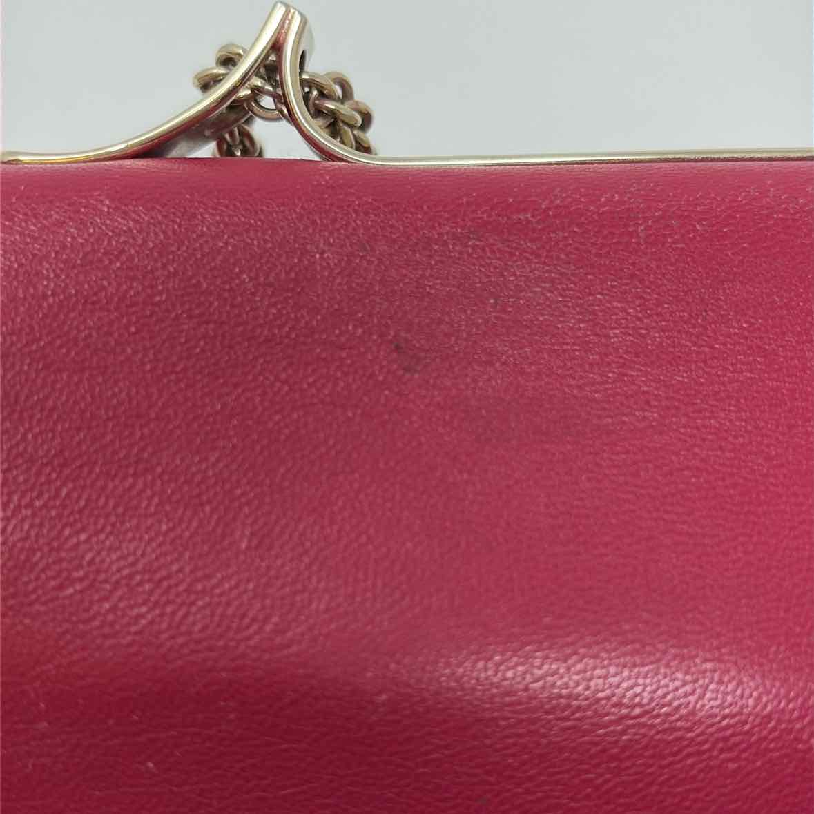 Pre-Owned Valentino Pink Leather Designer Handbag
