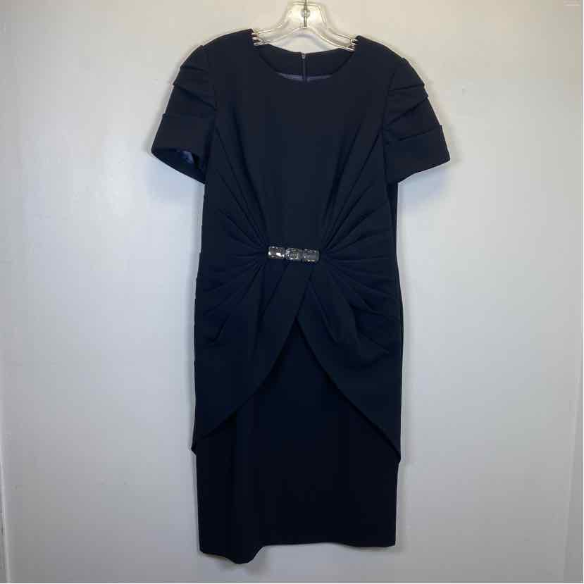 Pre-Owned Size 12/L Miri Navy Casual Dress