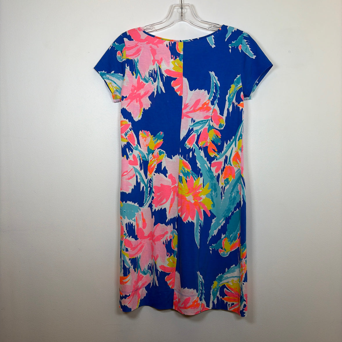 Pre-Owned Size XS Lilly Pulitzer Blue Multi Casual Dress