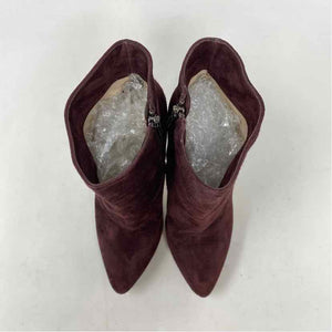 Pre-Owned Shoe Size 6.5 Le SIlla Burgundy Booties