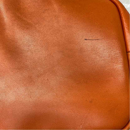 Pre-Owned Longchamp Orange Leather Handbag