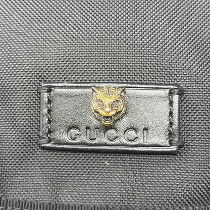 Pre-Owned Gucci Black Nylon Designer Handbag