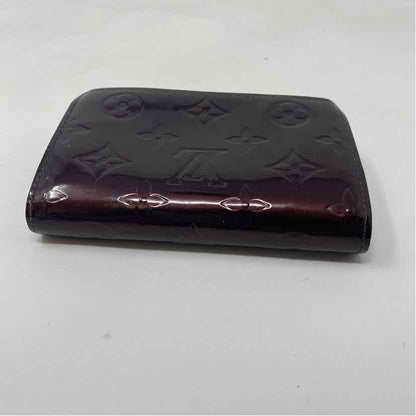 Pre-Owned Louis Vuitton Burgundy Leather Designer Wallet