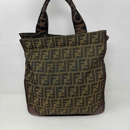 Pre-Owned Fendi Monogram Canvas Designer Handbag