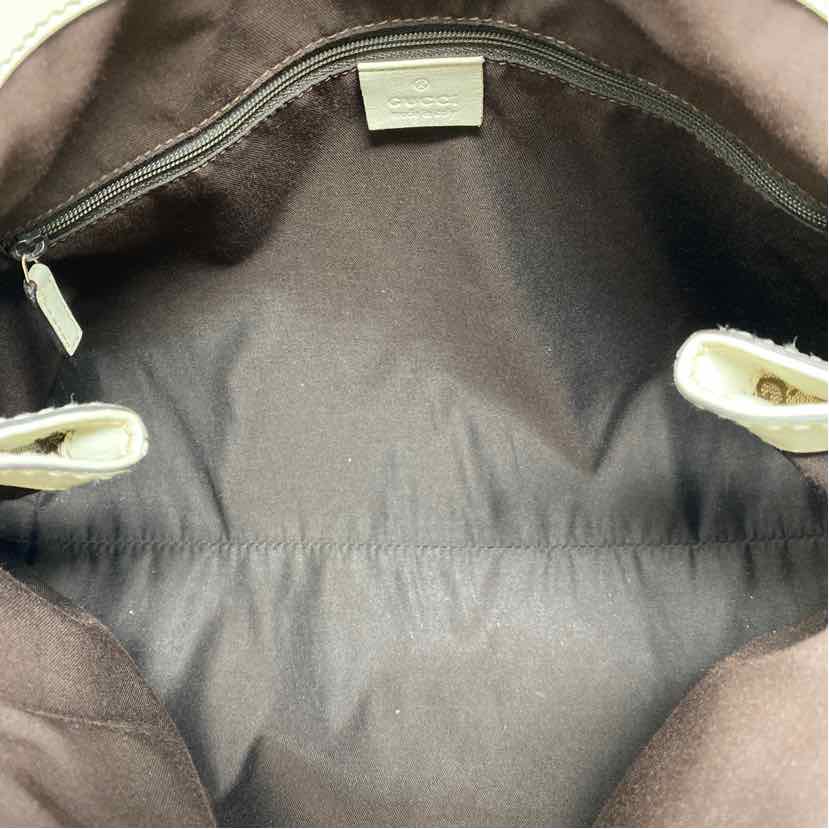 Pre-Owned Gucci Monogram Canvas Designer Handbag