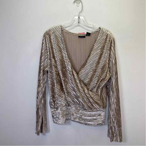 Pre-Owned Size M Tahari Taupe Top