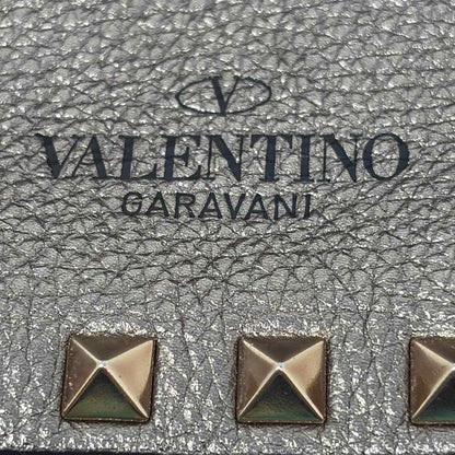 Pre-Owned Valentino Gold Leather Designer Handbag
