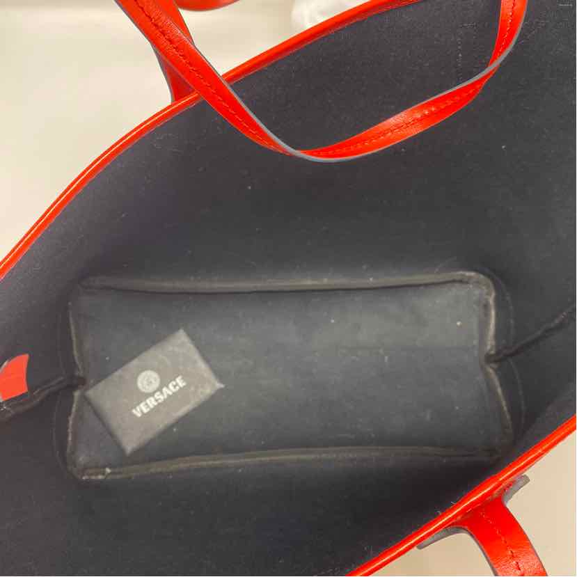 Pre-Owned Versace Multi Leather Designer Handbag