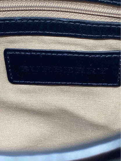 Pre-Owned Burberry Plaid Canvas Designer Handbag