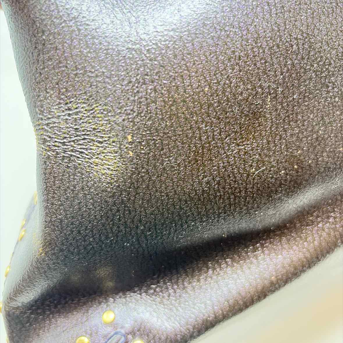 Pre-Owned Michael Kors Plum Leather Handbag