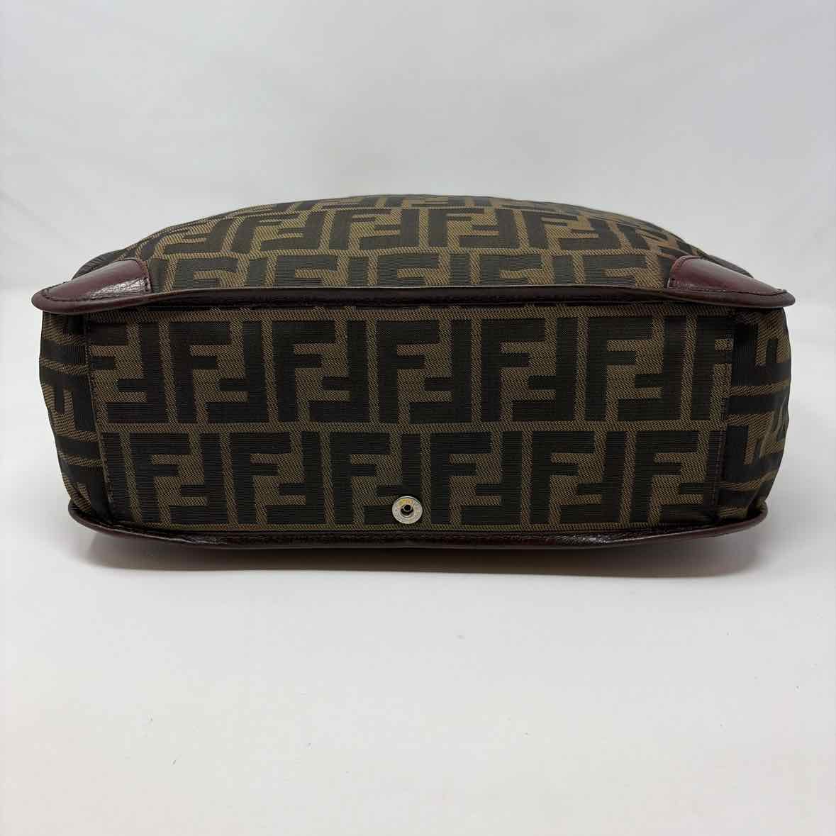 Pre-Owned Fendi Monogram Canvas Designer Handbag