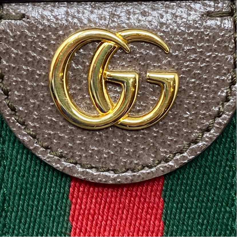 Pre-Owned Gucci Monogram Canvas Designer Handbag