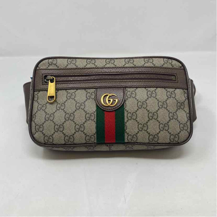 Pre-Owned Gucci Monogram Canvas Designer Handbag