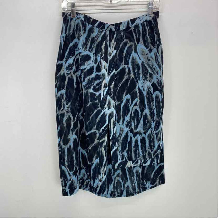 Pre-Owned Size 4/S Halston Heritage Blue Skirt