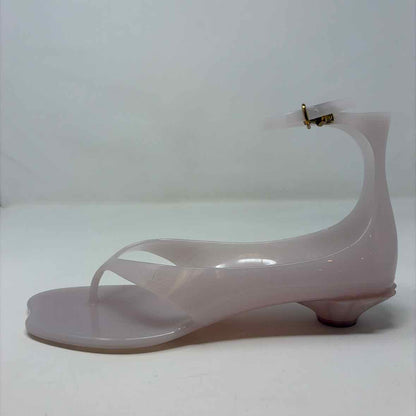 Pre-Owned Chloe Lavender Plastic Shoe Size 9.5 Designer Shoes