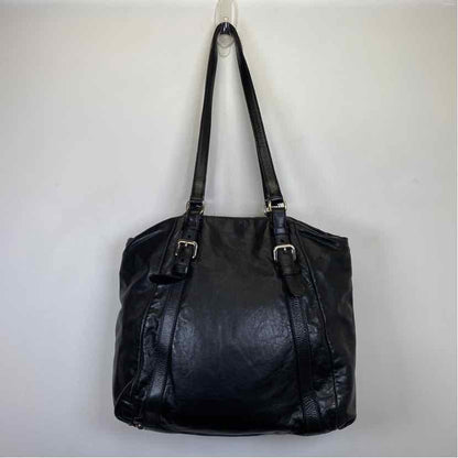 Pre-Owned Prada Black Leather Designer Handbag